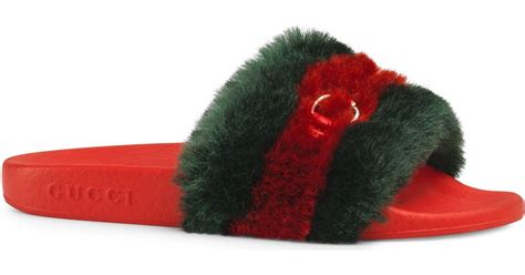 gucci slides cheap thrills|fluffy gucci slides.